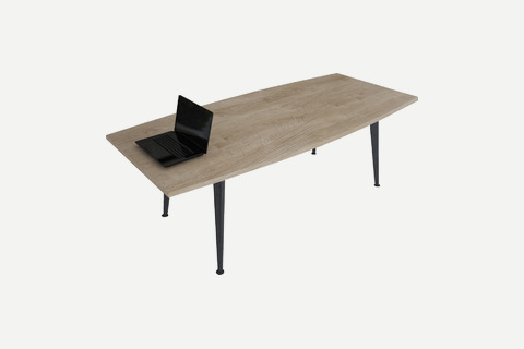 Afrodit Oval Toplantı Masası 220cm