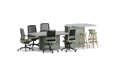 aktör kademeli toplantı masası 340 cm