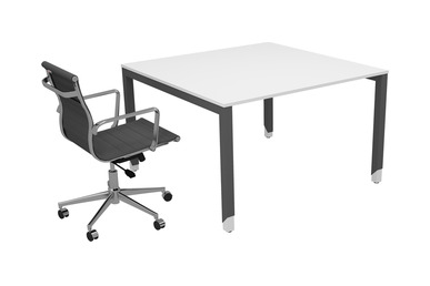 Aveon Ahşap Kare Toplantı Masası 100Cm - küçük detay görsel 2 - Toplantı Masaları