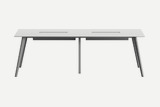 Blade Metal Ayaklı Modern Dikdörtgen Toplantı Masası 280cm görsel 2