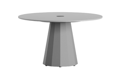 diony dekoratif ayak yuvarlak toplantı masası 140q