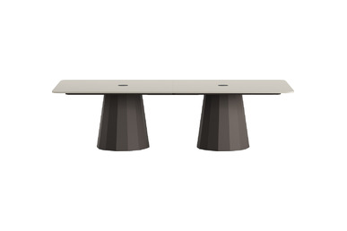 diony dikdörtgen toplantı masası 210cm - küçük detay görsel 2