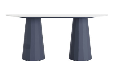 diony modern elips masa 240cm - küçük detay görsel 3