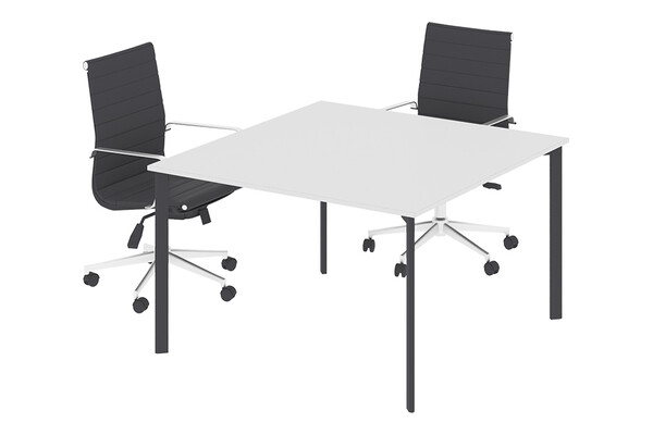 eflorant kare tablalı 120cm toplantı masası