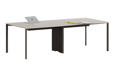 exelis ahşap modern dikdörtgen toplantı masası 320cm