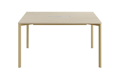 Exelis Ahşap Modern Kare Toplantı Masası 140cm
