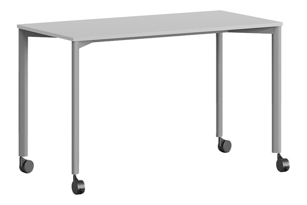 exelis modern tekerlekli seminer masası 120cm