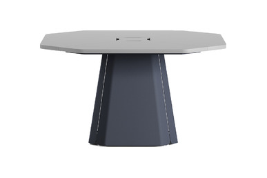 fories dekoratif ayaklı kare toplantı masası 135cm - küçük detay görsel 2