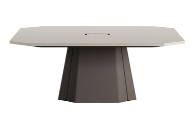 fories dekoratif ayaklı toplantı masası 200cm - küçük detay görsel 2