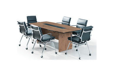 hawari ahşap tasarım toplantı masası