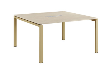 Ostia Modern Kare Toplantı Masası 140cm - Toplantı Masaları