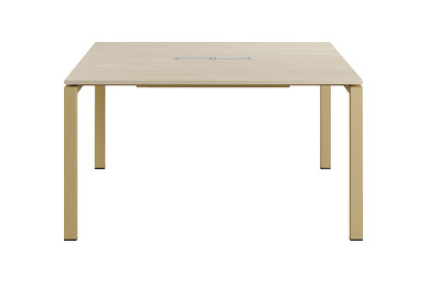 Ostia Modern Kare Toplantı Masası 140cm