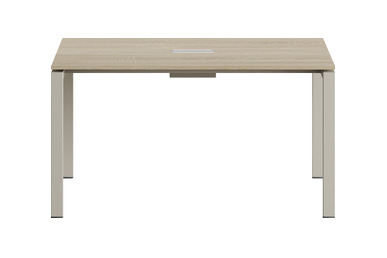 Ostia Modern Kare Toplantı Masası 160cm - küçük detay görsel 2 - Toplantı Masaları