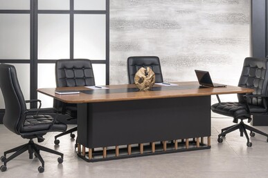 palencia metal tasarım ayaklı toplantı masası