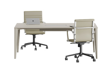 power modern ahşap dikdörtgen toplantı masası 180cm - küçük detay görsel 2