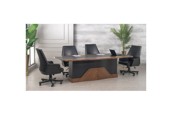 soprano ahşap modern toplantı masası