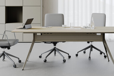 Stark Modern Metal Ayaklı Toplantı Masası 200Cm - küçük detay görsel 3 - Toplantı Masaları