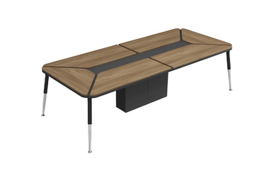 toucher ahşap modern toplantı masası