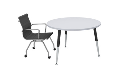 toucher yuvarlak toplantı masası