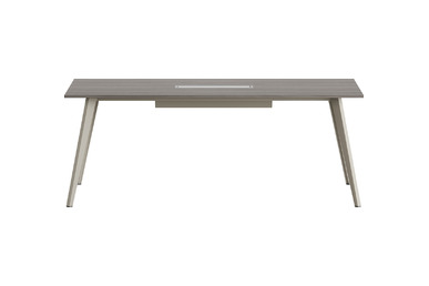 Vega Metal Ayaklı Dikdörtgen Toplantı Masası 180Cm - küçük detay görsel 2 - Toplantı Masaları