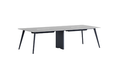 vega metal ayaklı dikdörtgen toplantı masası 320cm