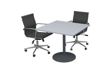 Wela Tepsi Ayaklı Kare Toplantı Masası 120cm - Toplantı Masaları