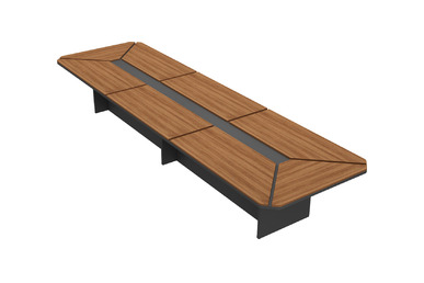 zanotta melamin toplantı masası 747cm