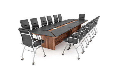 zanotta sümenli toplantı masası 747cm