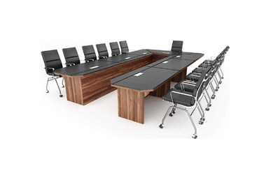 zanotta u sümenli toplantı masası 589cm