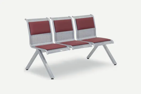 Deresy Metal Üçlü Bekleme Koltuğu