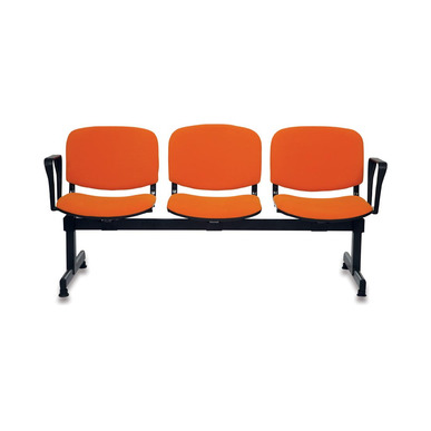 Form Boyalı Bekleme Koltuğu Üçlü - Üçlü Bekleme Koltukları