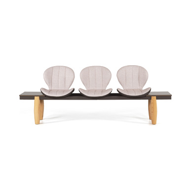 Layen Modern Üçlü Bekleme Koltuğu - Üçlü Bekleme Koltukları