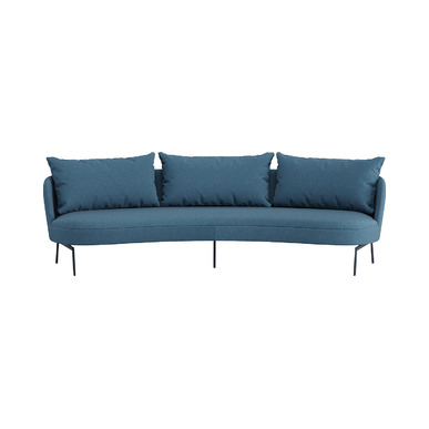 Lotera Oval Dekoratif Üçlü Kanepe - küçük detay görsel 2 - Üçlü Bekleme Koltukları