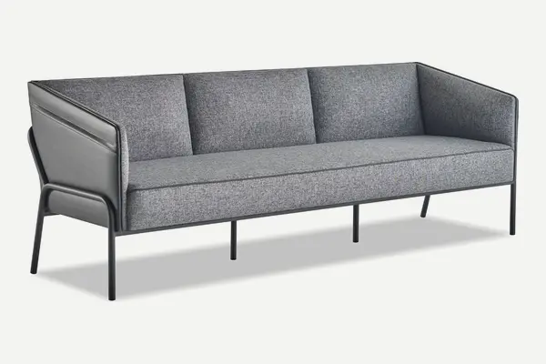 Main Metal Profil Ayaklı Üçlü Kanepe