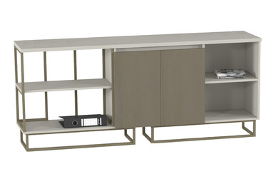 Meridian Metal Detaylı Yönetici Dolabı