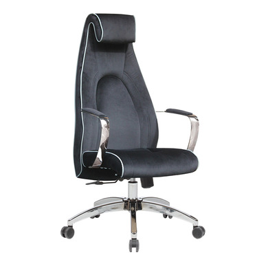 akka alüminyum kol krom ayak yönetici koltuğu