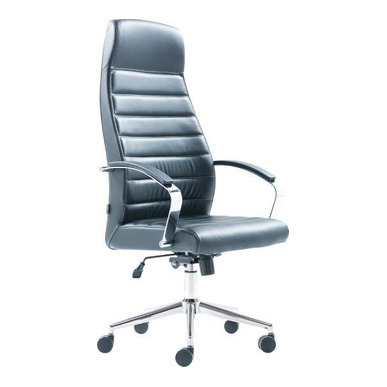 archiver krom kol üstü derili makam koltuğu