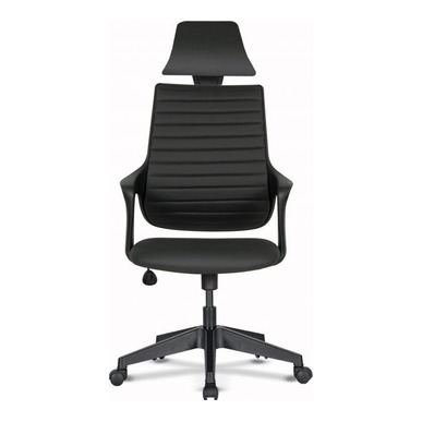 audit döşemeli plastik ayak başlıklı sabit kol  yönetici koltuğu