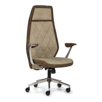 autum krom ayaklı makam koltuğu