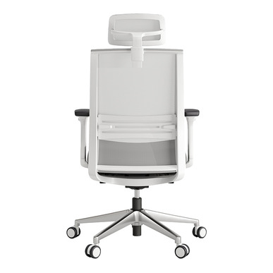 axento başlıklı beyaz çalışma koltuğu - küçük detay görsel 4