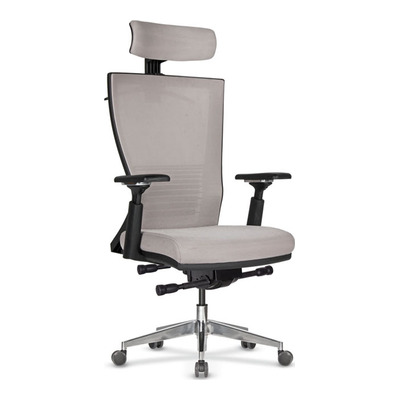 centre alüminyum ayak kızaklı senkron yönetici koltuğu