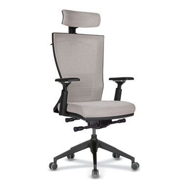 centre fileli plastik ayak kızaklı senkron yönetici koltuğu