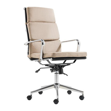 clarity krom kumaş döşeme makam koltuğu