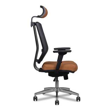 confo krom ayaklı fileli yönetici koltuğu - küçük detay görsel 3