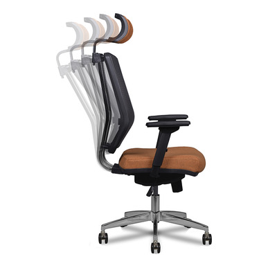 confo krom ayaklı fileli yönetici koltuğu - küçük detay görsel 5