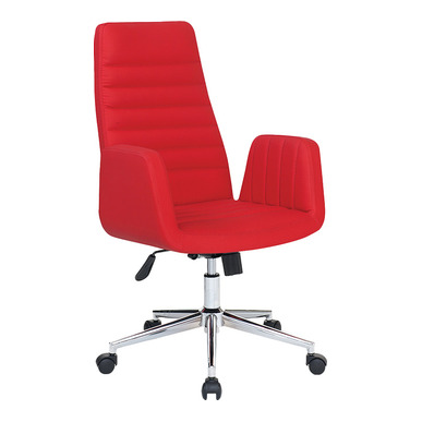 Corvessa Krom Yıldız Ayaklı Müdür Koltuğu - Yönetici Koltukları