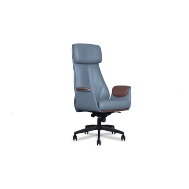 davis metal ayaklı kol deri detaylı müdür koltuğu