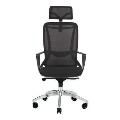 Denor Sabit Kol Fileli Krom Ayak Senkron Yönetici Koltuğu - Yönetici Koltukları