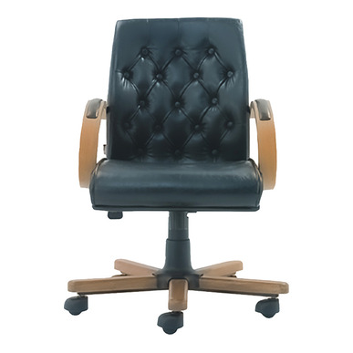 Esential Kapitoneli Ahşap Ayak Yönetici Koltuğu - küçük detay görsel 2 - Yönetici Koltukları