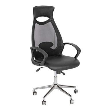 fakose dekoratif başlıklı sabit kol yönetici koltuğu - küçük detay görsel 2